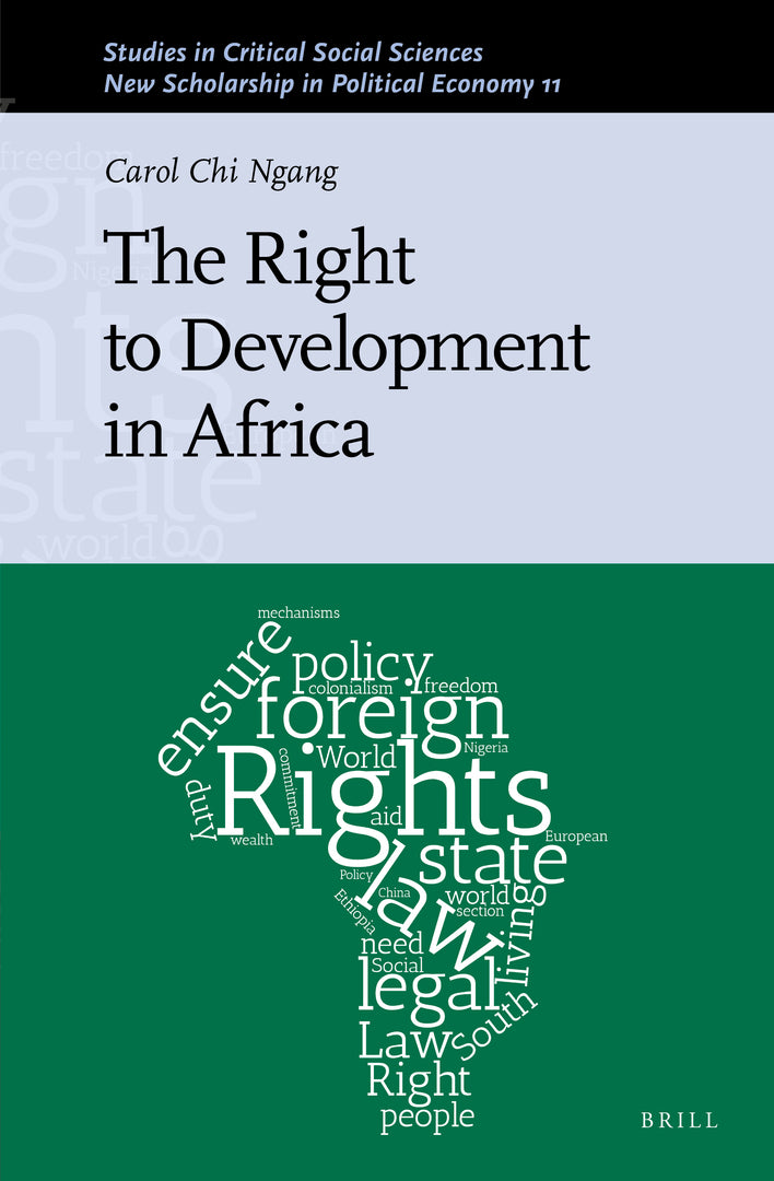 Cover image for The Right to Development in Africa ISBN 9789004467811